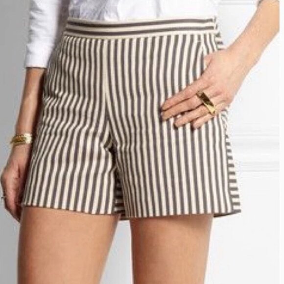 Tory Burch Pants - Tory Burch Women’s High Rise Striped Dress Shorts Size 6